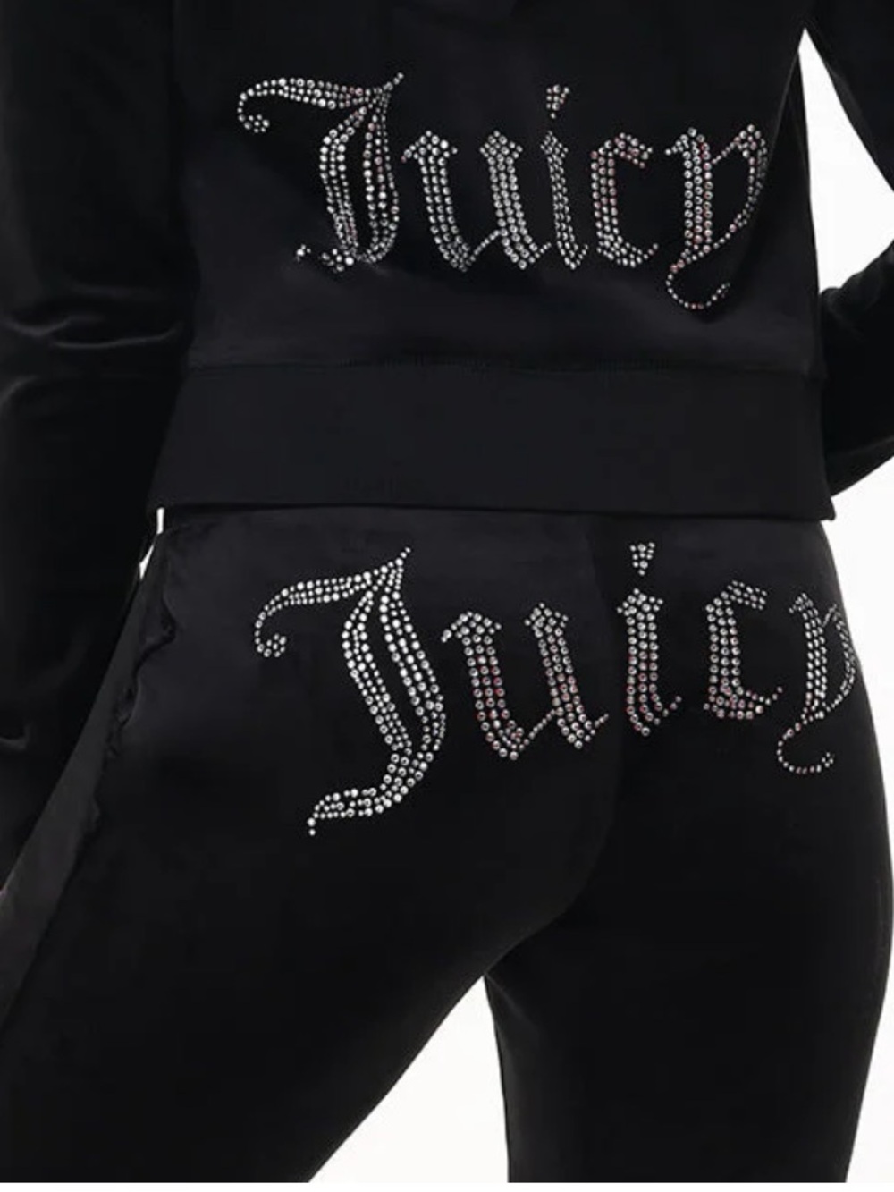 Juicy Couture OG Big Bling Velour pants